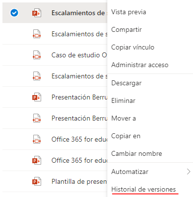 Berruit - Copias de seguridad con Onedrive
