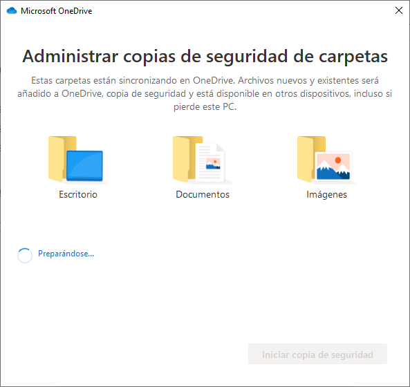 Berruit - Copias de seguridad con Onedrive